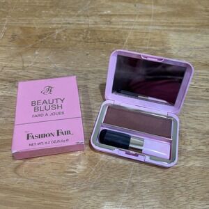 Fashion Fair Beauty Blush Pressed Powder Blush Pearly Paprika #3026 Pink Box NOS